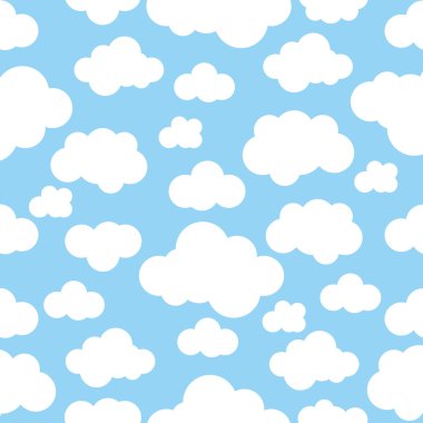 Gökyüzündeki arkaplan bulutları