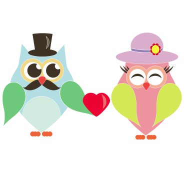 baykuş çocuk baykuş vektör kız teklif yok