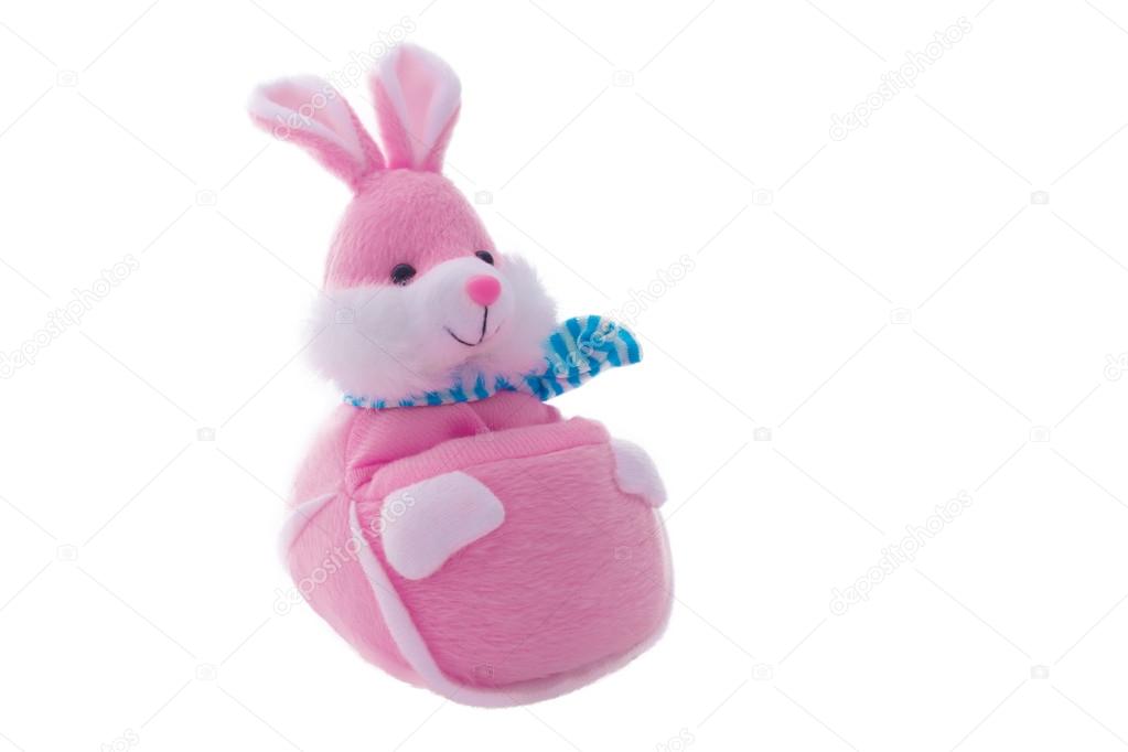 pink rabbit doll