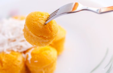 Toddy Palm kek, yakın.