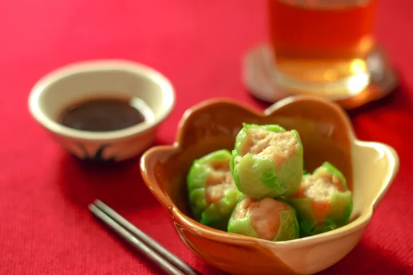 Dim Sum, Dumpling de corriente china —  Fotos de Stock