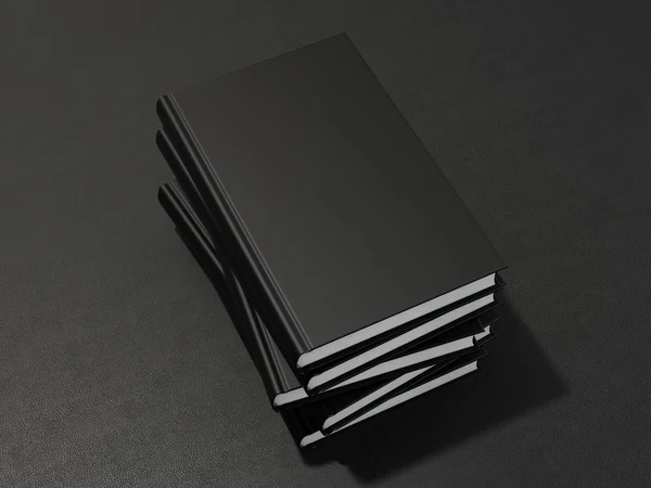 Book black mockup — Stock Photo, Image