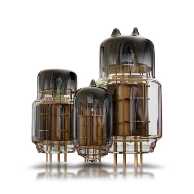 illüstrasyon izole bir altın lamba