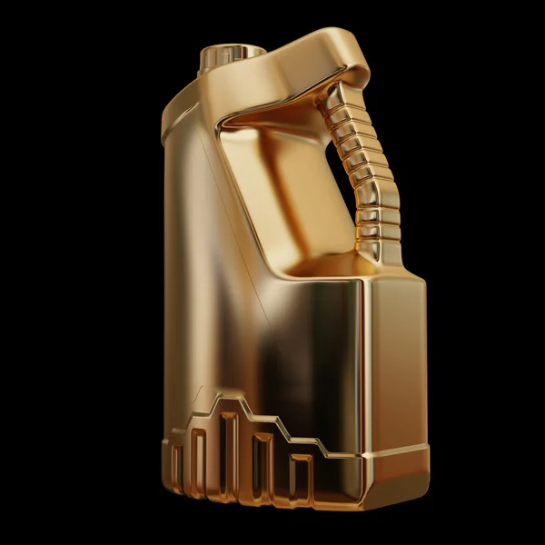 Illustration of a Gold canister — Stock Photo, Image