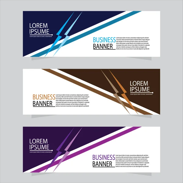 Vektör tasarım web pankartı şablonu. Web Tasarım Elementleri - Başlık Tasarımı. Gri arkaplan üzerine soyut geometrik web afişi şablonu. Modern pankart.