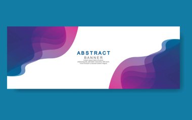 Vektör tasarım web pankartı şablonu. Web Tasarım Elementleri - Başlık Tasarımı. Gri arkaplan üzerine soyut geometrik web afişi şablonu. Modern pankart.