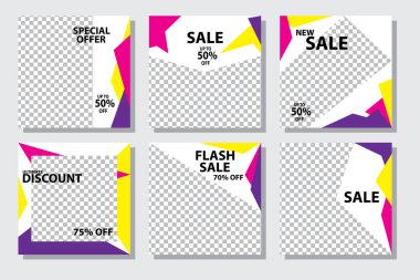 sancak sosyal medya post tasarımı ayarla.