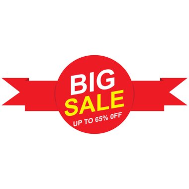 Satış afişi şablonu tasarımı.