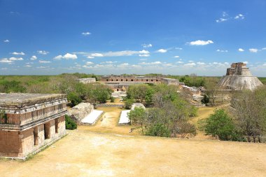 Yucatan Yarımadası Uxmal Harabeleri