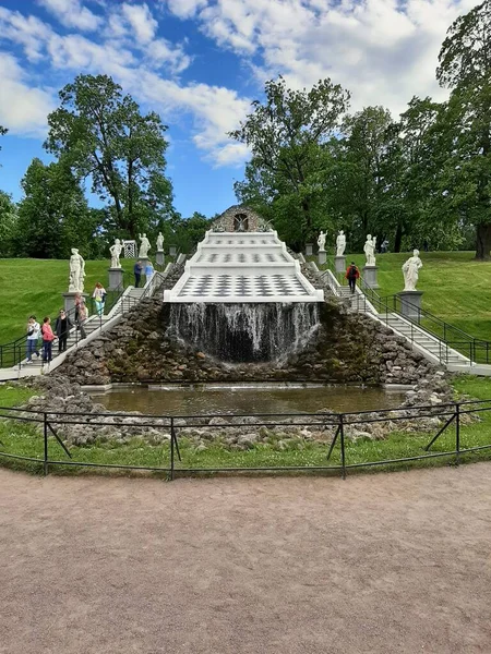 Peterhof San Petersburgo Rusia — Foto de Stock