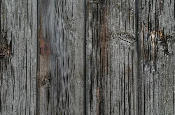 Textura de tábuas de madeira não pintadas, com textura de madeira visível e nós — Fotografia de Stock