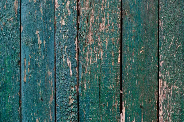 Weathered painted wooden boards — Stock Photo, Image