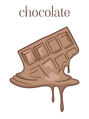  Sütlü çikolatalı karikatür çizimi