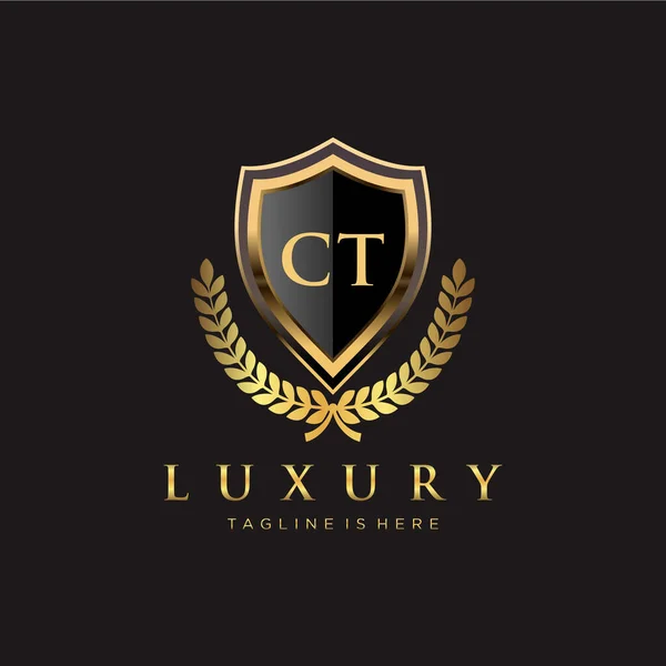 Royal Luxury Logo Template — 스톡 벡터