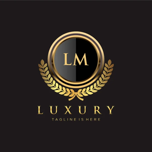 Royal Luxury Logo Template — 스톡 벡터