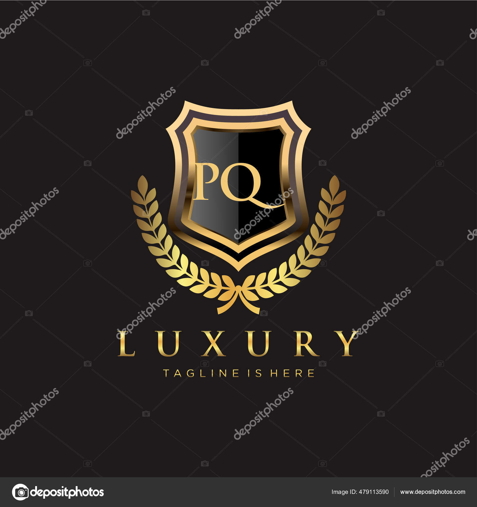Pq Logo Vector Art Stock Images Depositphotos