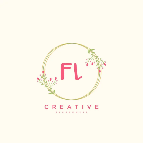 Beauty Vector Original Logo Handwriting Logo Art Design Original Signature — стоковий вектор