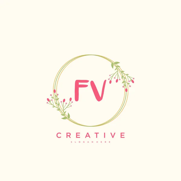 VL Feminine logo beauty monogram and elegant logo design, handwriting logo  of initial signature, wedding, fashion, floral and botanical with creative  Stock Vector Image & Art - Alamy