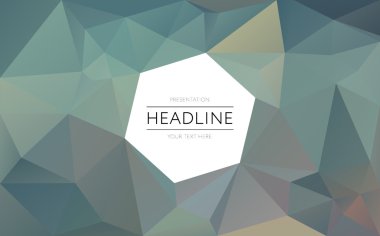 Poligonal sunu kapak şablonu