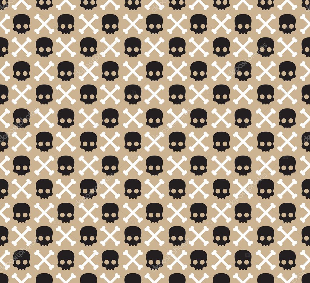 Skull and Bones Pattern