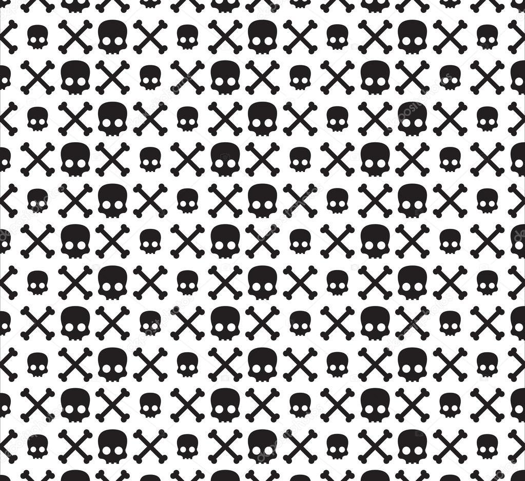 Skull and Bones Pattern