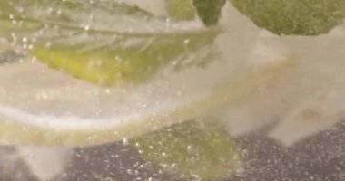 Meyve suyu kokteyli için köpüklü Macro narenciye vitamini. 