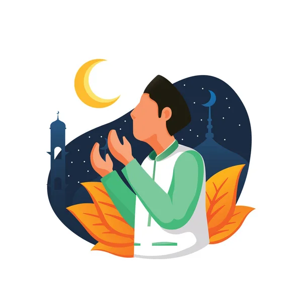 Ramadan Mubarak Till Gud Natten Ramadan — Stockfoto