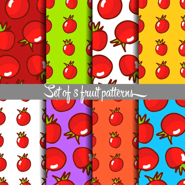 Modèle de fruits — Image vectorielle