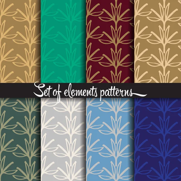 Elements pattern — Stock Vector