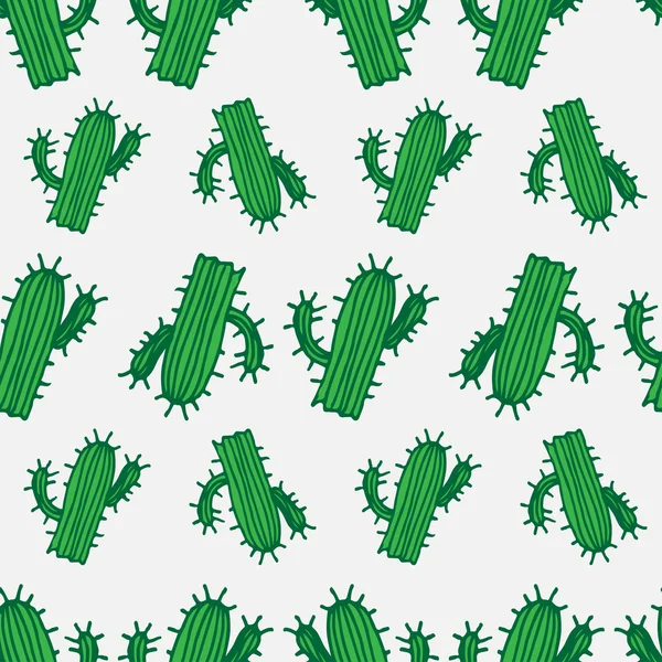 Tło, Kaktus wzór — Wektor stockowy