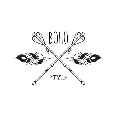 Boho Logo kartı