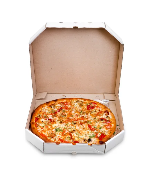 pizza kutusu izole