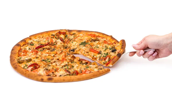 Pizza — Stockfoto