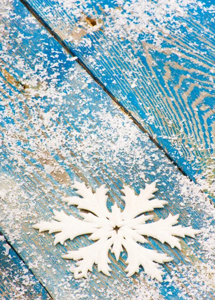 Kar taneli Noel arkaplanı — Stok fotoğraf