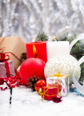 Noel dekorasyonu. tatil