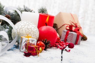 Noel dekorasyonu. tatil