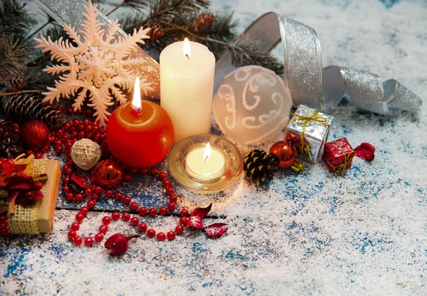Vánoční dekorace. svátek — Stock fotografie