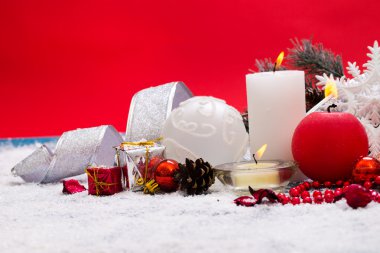 Noel dekorasyonu. tatil