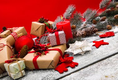 Noel dekorasyonu. Tatil