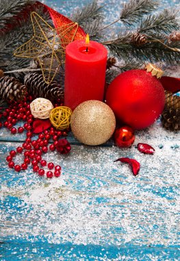 Noel dekorasyonu. tatil