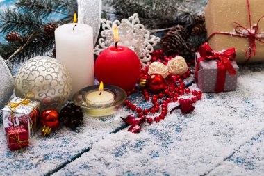 Noel dekorasyonu. tatil