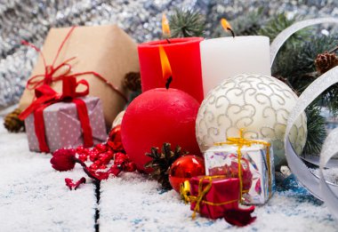 Noel dekorasyonu. tatil