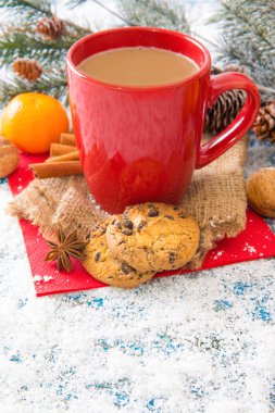 Kış dekorasyonu. Noel dekorasyon