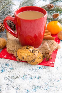 Kış dekorasyonu. Noel dekorasyon