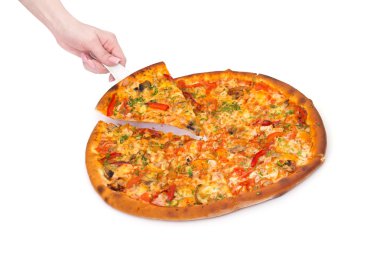 Whit 'te Supreme Pizza