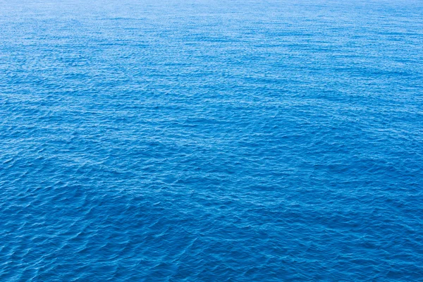 Superficie Azul Del Mar Con Olas — Foto de Stock