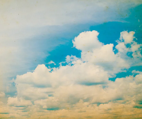 Słoneczny Dzień Błękitne Niebo — Zdjęcie stockowe