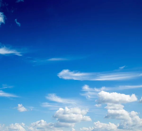 Modrá Obloha Mraky — Stock fotografie