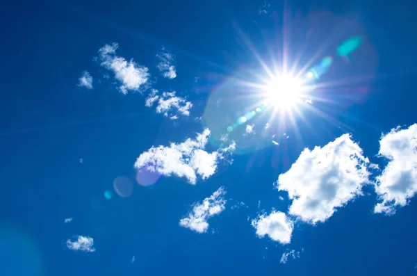 Nuage Dans Ciel Bleu — Photo