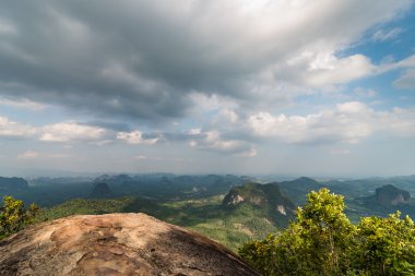 Ngorn Nak en yüksek dağ Krabi Thailand